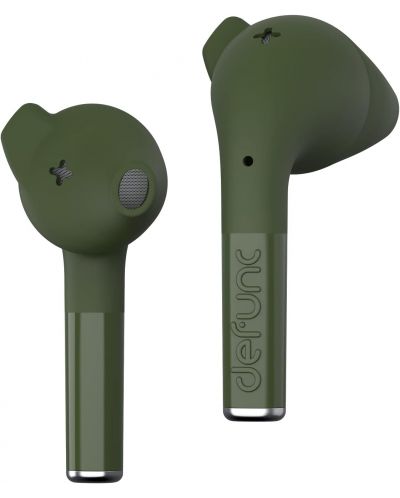 Безжични слушалки Defunc - TRUE TALK, TWS, зелени - 2