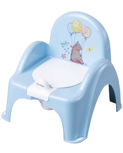 Бебешко гърне-столче Tega Baby - Горска приказка, Синьо - 1