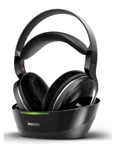 Безжични слушалки Philips - SHD8850/12, черни - 1