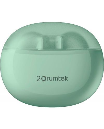 Безжични слушалки A4tech - B20 2Drumtek, TWS, зелени - 4