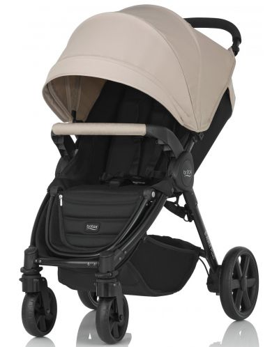 Бебешка количка Britax - B-Agile Plus, Sand beige
