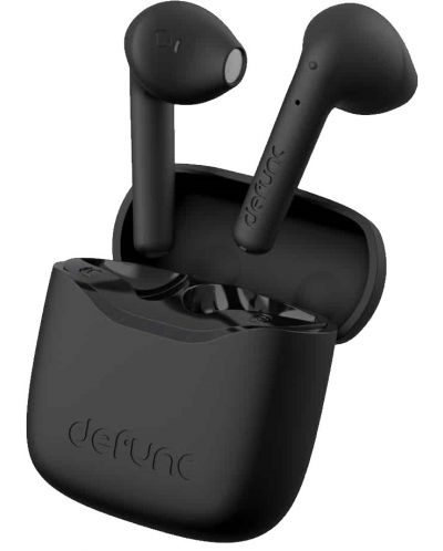 Безжични слушалки Defunc - TRUE LITE, TWS, черни - 1