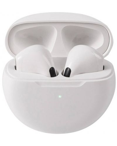 Безжични слушалки Moye - Aurras 2, TWS, бели - 1