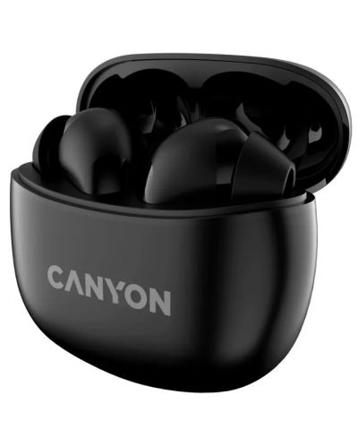 Безжични слушалки Canyon - TWS5, черни - 3