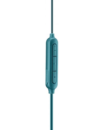 Безжични слушалки с микрофон Cellularline - Savage, зелени - 4