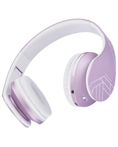 Безжични слушалки PowerLocus - P2, лилави - 3