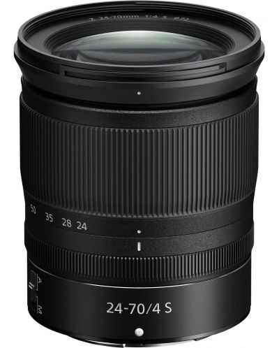 Безогледален фотоапарат Nikon - Z6 III, Nikkor Z 24-70 mm, f/4 S, черен - 7