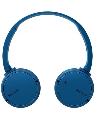 Безжични слушалки Sony - MDR-ZX220BT, сини - 2