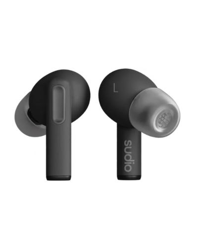 Безжични слушалки Sudio - A1 Pro, TWS, ANC, черни - 1
