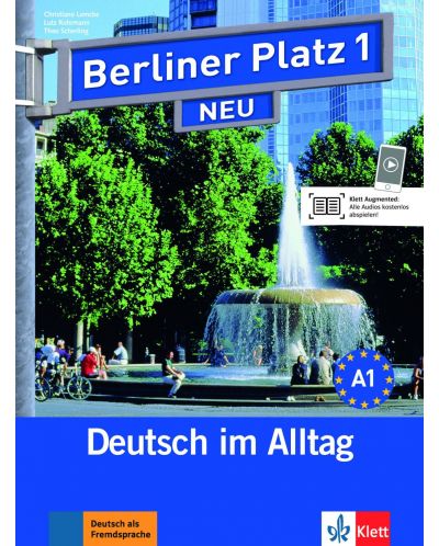 Berliner Platz Neu 1: Немски език - ниво А1 (Комплект: учебник и учебна тетрадка, 2 CD, Treffpunkt D-A-CH) - 1