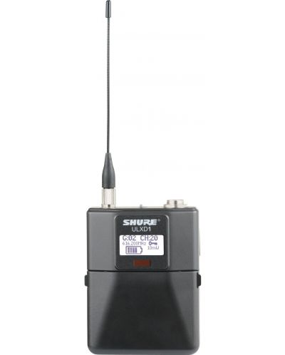 Безжичен предавател Shure - ULXD1-P51, черен - 1