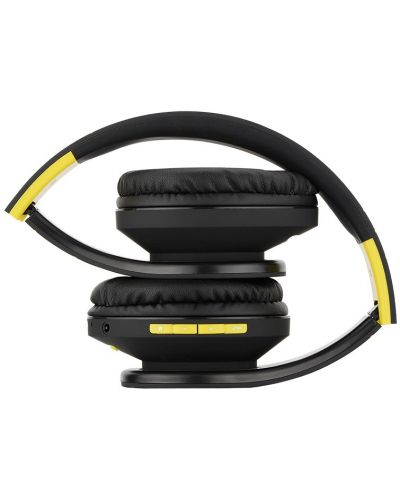 Безжични слушалки PowerLocus - P2, черни/жълти - 4