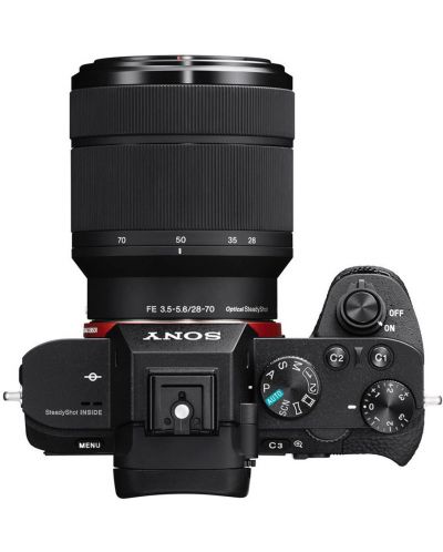 Безогледален фотоапарат Sony - Alpha A7 II, FE 28-70mm OSS, Black - 5