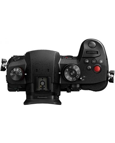 Безогледален фотоапарат Panasonic - Lumix GH5 II, Black - 6