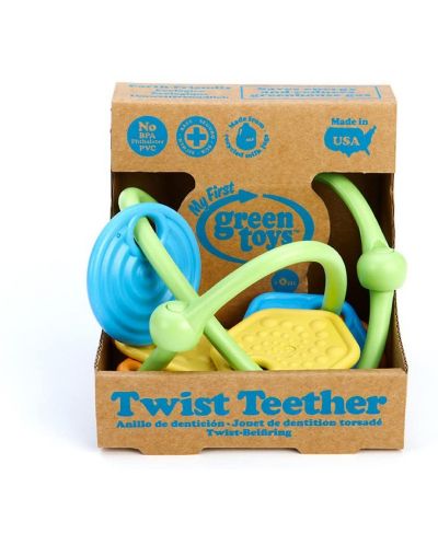 Бебешка дрънкалка Green Toys - Twist Teether - 2