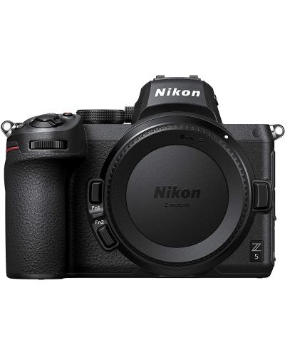 Безогледален фотоапарат Nikon - Z5, 24.3MPx, черен - 2