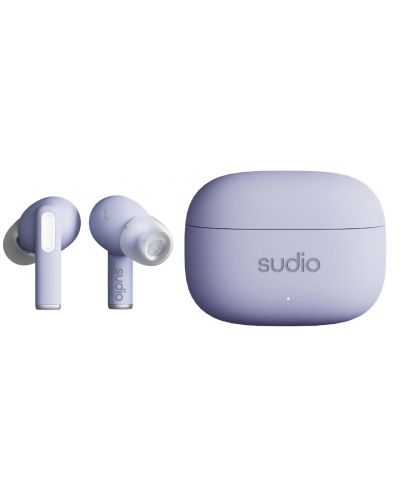 Безжични слушалки Sudio - A1 Pro, TWS, ANC, лилави - 3