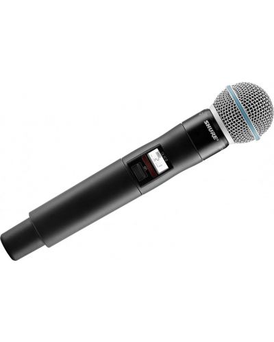 Безжична микрофонна система Shure - QLXD24E/B58-G51, черна - 5