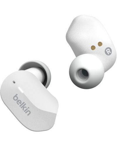 Безжични слушалки с микрофон Belkin - Soundform, TWS, бели - 3