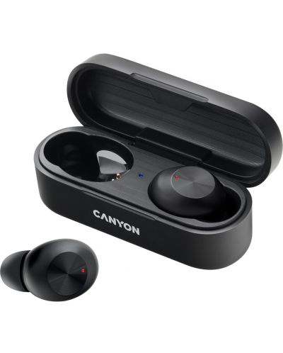 Безжични слушалки Canyon - TWS-1, черни - 2