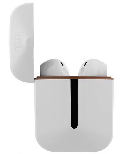 Безжични слушалки T'nB - ZIP, TWS, бели - 2
