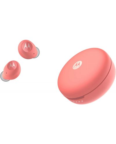 Безжични слушалки Motorola - Vervebuds 250, TWS, червени - 3