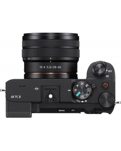 Безогледален фотоапарат Sony - A7C II, FE 28-60mm, f/4-5.6, Black - 5