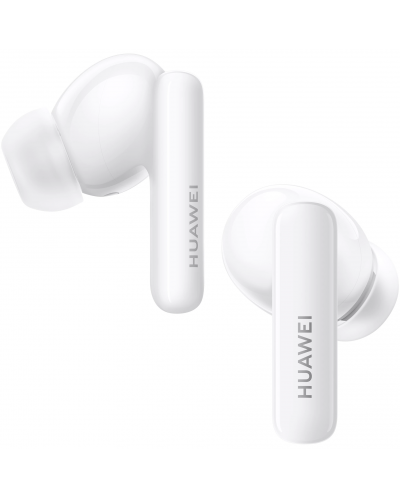 Безжични слушалки Huawei - FreeBuds 5i, TWS, ANC, Ceramic White - 4