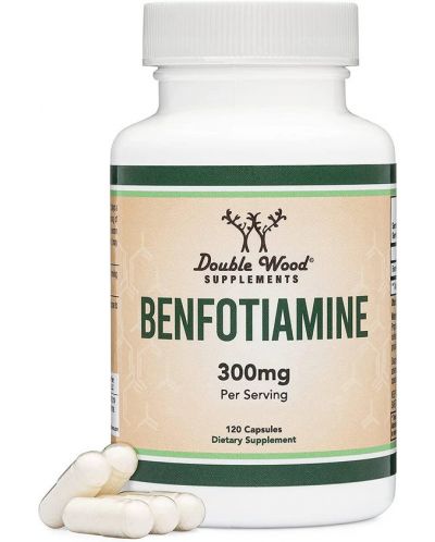 Benfotiamine, 120 капсули, Double Wood - 3