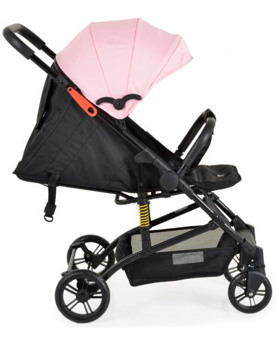Бебешка лятна количка Moni - Colibri, розова - 5