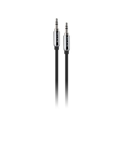 Belkin мини стерео аудио кабел: 0.9м - черен