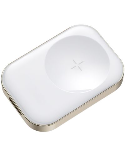 Безжично зарядно Xmart - Pro Version, Apple Watch, 3.5W, бяло - 2