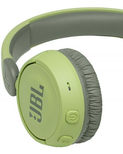 Детски слушалки с микрофон JBL - JR310 BT, безжични, зелени - 3