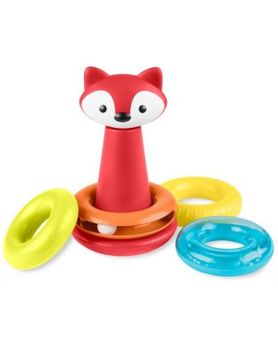 Бебешка играчка за нанизване Skip Hop Explore & More - Fox Stacker - 2