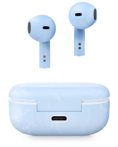 Безжични слушалки Energy Sistem - Senshi ECO, TWS, сини - 2
