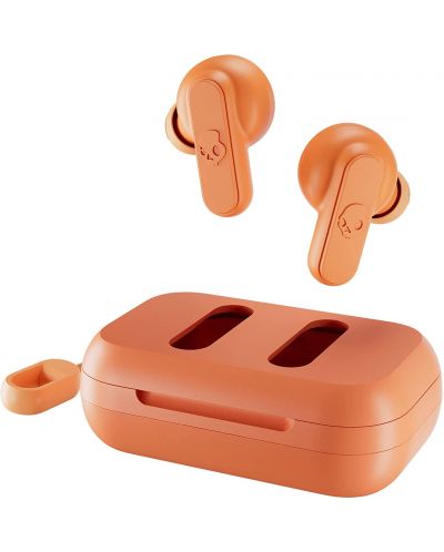 Спортни слушалки Skullcandy - Dime, TWS, оранжеви - 2