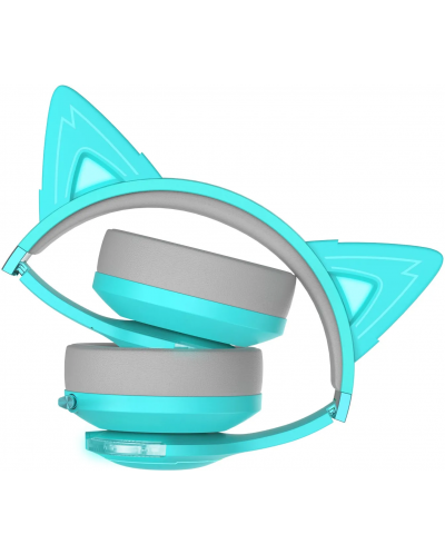 Безжични слушалки с микрофон Edifier - G5BT CAT, сини/сиви - 4