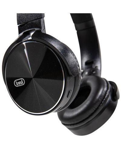 Безжични слушалки с микрофон Trevi - DJ 12E50 BT, черни - 4