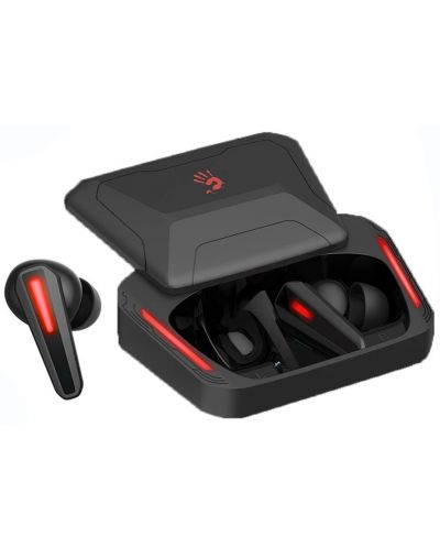 Безжични слушалки A4tech Bloody - M70, TWS, черни/червени - 1