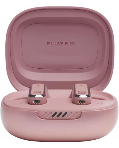 Безжични слушалки JBL - Live Flex, TWS, ANC, розови - 2