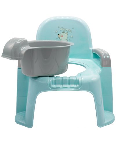 Бебешко гърне столче BabyJem - Синьо - 2