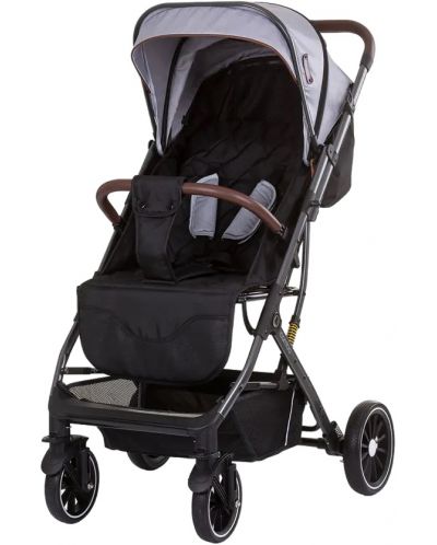 Бебешка лятна количка Chipolino - Combo, сребърно сива - 2
