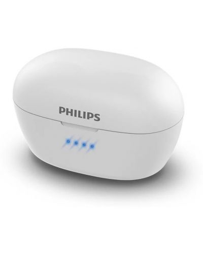 Безжични слушалки с микрофон Philips - TAT3215, TWS, бели - 4
