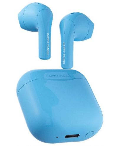 Безжични слушалки Happy Plugs - Joy, TWS, сини - 7
