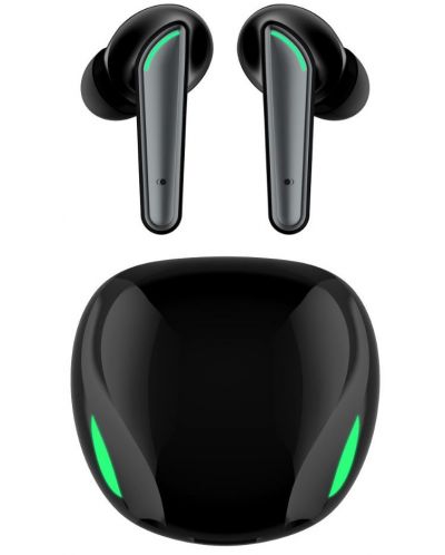 Безжични слушалки Xmart - TWS 09, ANC, черни - 1