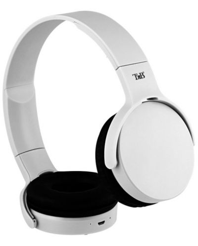 Безжични слушалки с микрофон T'nB - Discover, сиви - 2