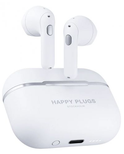 Безжични слушалки Happy Plugs - Hope, TWS, бели - 3