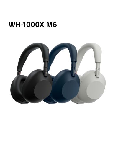 Безжични слушалки Sony - WH-1000XM6, ANC, черни | Ozone.bg