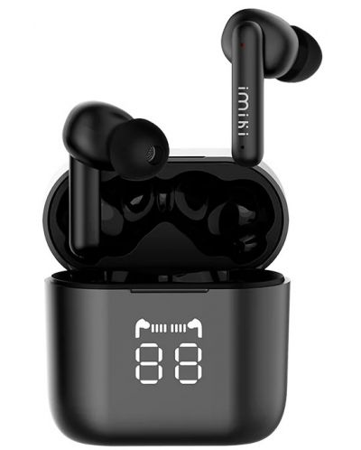 Безжични слушалки IMILAB - IMIKI T13, TWS, черни - 1