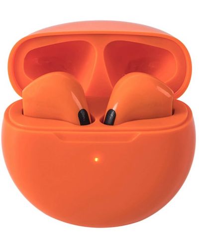 Безжични слушалки Moye - Aurras 2, TWS, оранжеви - 1